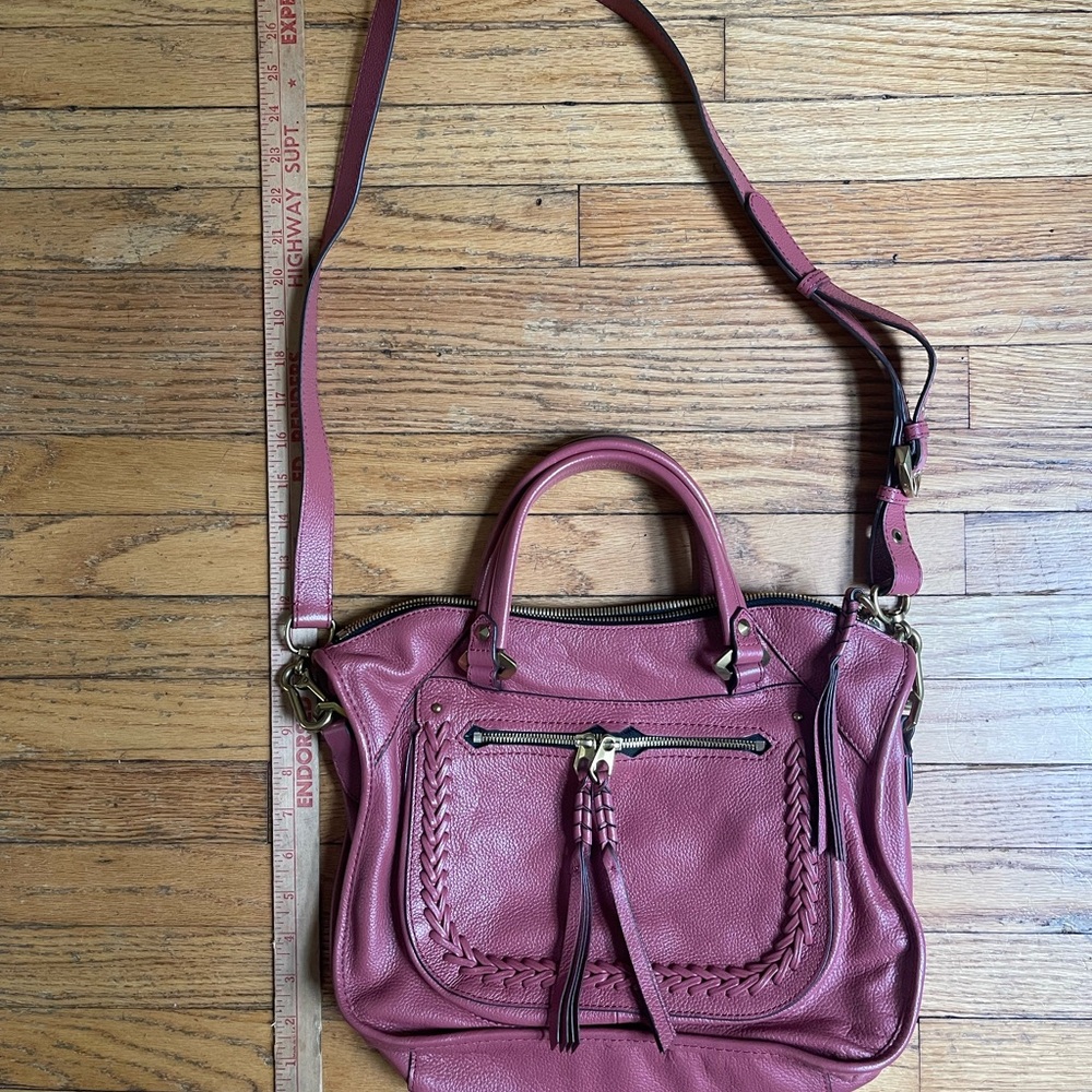orYANY Pink Shoulder Bag with Adjustable Strap